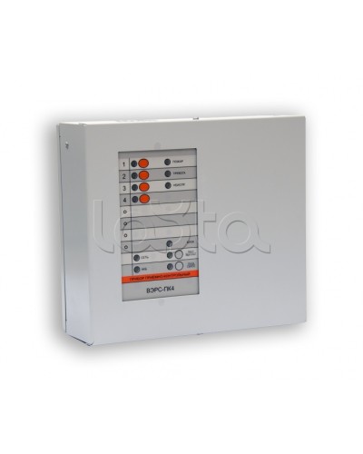 Прибор приемно-контрольный охрано-пожарный ВЭРС-ПК4М версия 3.2 в Ессентуках Приемно-контрольные приборы Pintop.ru