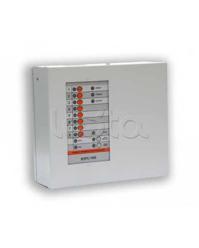 Прибор приемно-контрольный охрано-пожарный ВЭРС-ПК8М версия 3.2 в Ессентуках Приемно-контрольные приборы Pintop.ru