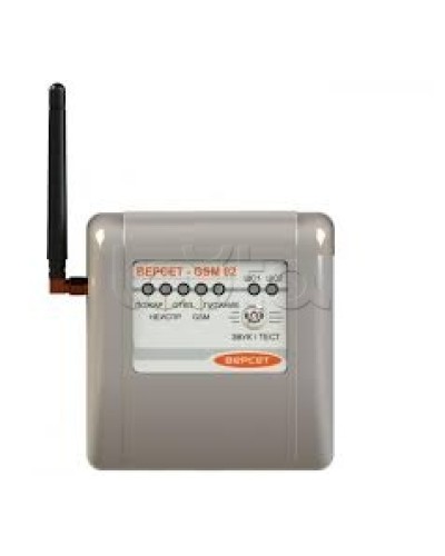Прибор GSM охраны Версет ВЕРСЕТ-GSM 02 в Ессентуках GSM мониторинг Версет Pintop.ru