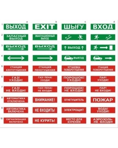 Табло ВИСТЛ Молния-220-РИП Превышение CO2 в Ессентуках Оповещатели Pintop.ru