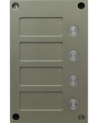 Панель кнопочная Vizit BS-424-4 в Ессентуках Блоки вызова многоабонентные Pintop.ru