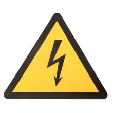 Наклейка "Молния" (85х85х85мм.) EKF PROxima (an-1-03-2)