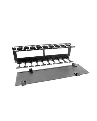 Органайзер кабельный горизонтальный 3U ЦМО (ГКО-П-3-9005) в Ессентуках Кабельные органайзеры Pintop.ru