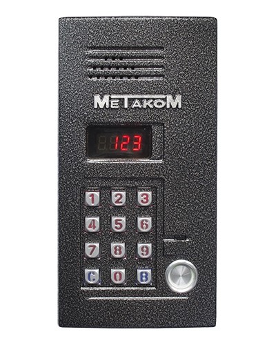 Блок вызова домофона Метаком MK2012-TM4E в Ессентуках Блоки вызова многоабонентные Pintop.ru