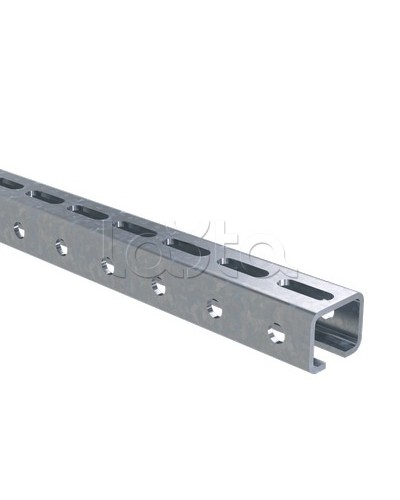 C-профиль 51х40х4 L2000 горячеоцинкованный DKC BPM5120HDZ в Ессентуках Аксессуары для стоек и шкафов Pintop.ru