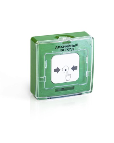 Устройство дистанционного пуска адресное Рубеж УДП 513-11 Аварийный выход (зеленый) прот. R3 в Ессентуках Адресная система пожарной сигнализации РУБЕЖ Pintop.ru