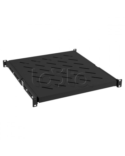 Полка выдвижная 1U Cabeus JE05-800-BK в Ессентуках Полки для шкафов и стоек Pintop.ru