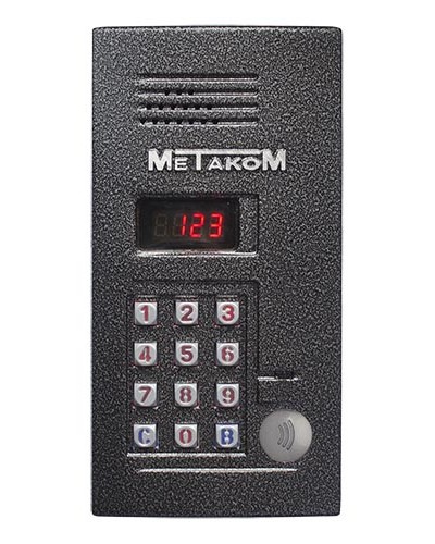 Блок вызова домофона Метаком MK2012-MFEN в Ессентуках Блоки вызова многоабонентные Pintop.ru