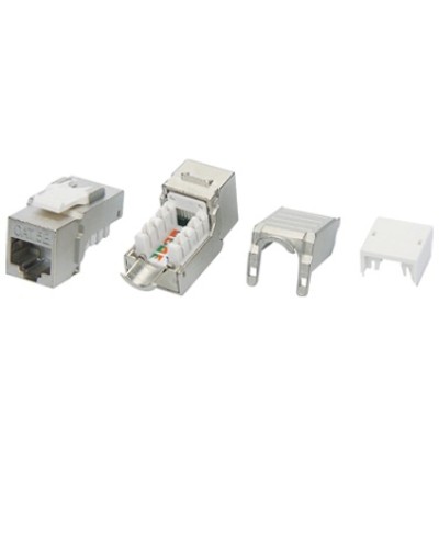 Вставка Hyperline (KJ9-8P8C-C5e-90-SH-F-WH) в Ессентуках Коннекторы Pintop.ru