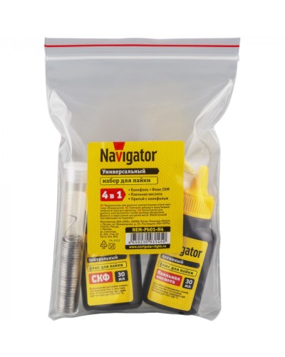 Набор для пайки Navigator 93 145 NEM-Ph01-H4 (4 шт) в Ессентуках Аксессуары для кабель-канала Pintop.ru