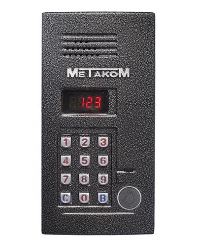 Блок вызова домофона Метаком MK2012-RFEVN в Ессентуках Блоки вызова многоабонентные Pintop.ru