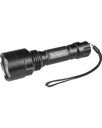 Фонарь Navigator 71 583 NPT-P03-18650 аллюм. проф. 1 CREE LEDx10Вт. Акк. 3.7В 2А в Ессентуках Источники света(Лампы) Pintop.ru