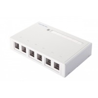 Коробка арендатора 6 портов Eurolan (12B-00-06WT)