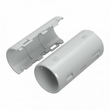 Муфта разборная d32 мм атмосферостойкая серая (5шт/210шт уп/кор) Промрукав (PR13.0432)