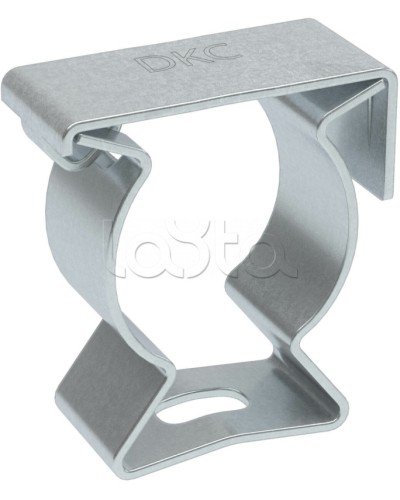 Держатель с крышкой D16, оцинкованная сталь DKC (6044-A16) в Ессентуках Держатели, клипсы, скобы Pintop.ru