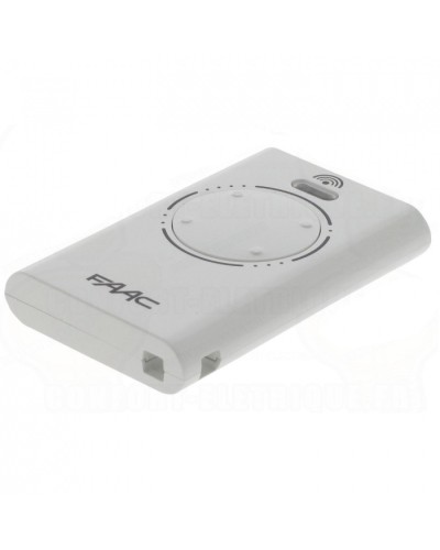 Брелок-передатчик 4-канальный Faac 787010 (белый) в Ессентуках Устройства радиоуправления для шлагбаумов и автоматики Pintop.ru