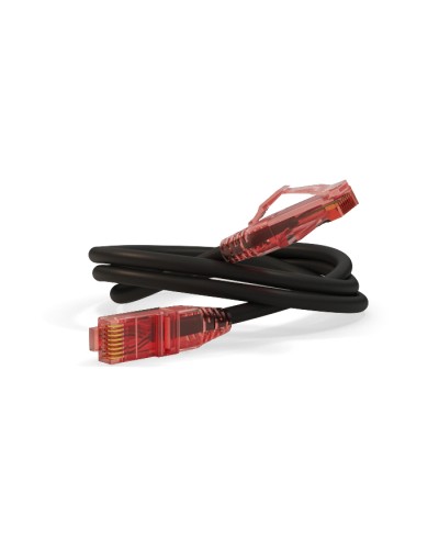 Патч-корд U/UTP Hyperline PC-LPM-UTP-RJ45-RJ45-C5e-10M-LSZH-BK в Ессентуках Патчкорды (медные) Pintop.ru