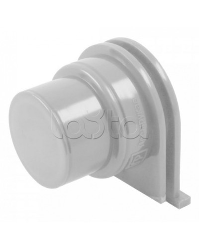 Переходник универсальный на гофрированную трубу серый (50шт/1000шт уп/кор) Промрукав (PR13.0320) в Ессентуках Аксессуары для кабель-канала Pintop.ru