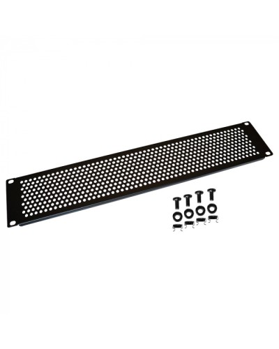 19 вентиляционная фальш-панель 2U, черная LANMASTER (LAN-DC-VNP-2U) в Ессентуках Вентиляторные модули Pintop.ru