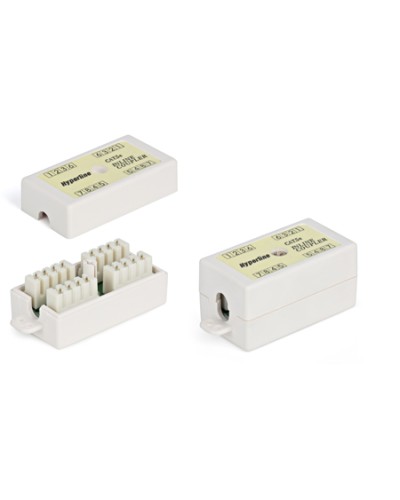 Адаптер проходной (coupler), Dual IDC, категория 5e, 4 пары Hyperline CA-IDC-C5E-WH в Ессентуках Проходные адаптеры Pintop.ru