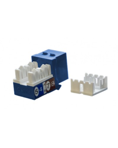 Вставка Hyperline (KJ9-8P8C-C5e-90-BL) в Ессентуках Коннекторы Pintop.ru