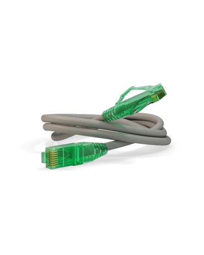Патч-корд U/UTP Hyperline PC-LPM-UTP-RJ45-RJ45-C6a-1.5M-LSZH-GY в Ессентуках Патчкорды (медные) Pintop.ru