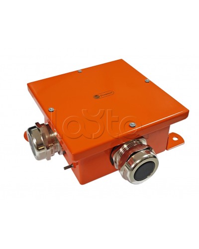 Экопласт SMB165 Коробка металл, огн. E-110,о/п 164х164х65, IP66, 10P, (0,15-2,5 мм2), оранж. в Ессентуках Распределительные коробки Pintop.ru
