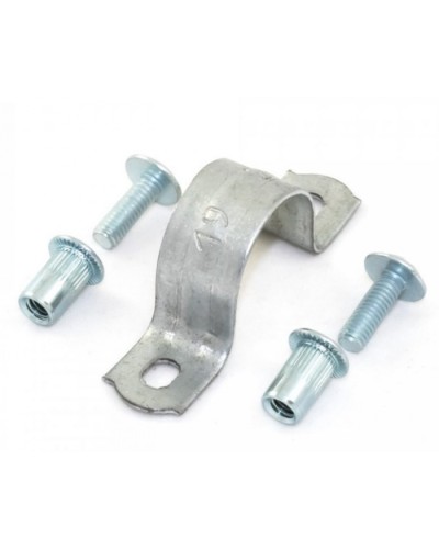 Комплекты для крепления ОКЛ с использованием винта, заклепки и скобы СМД 21-22 (100 шт) Промрукав (PR08.5032) в Ессентуках Держатели, клипсы, скобы Pintop.ru