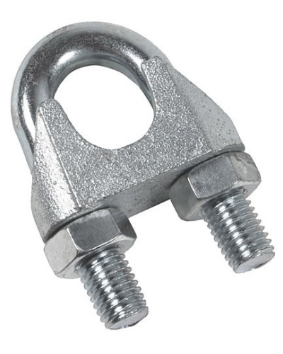 Зажим троса D3 усиленный ПожТехКабель (890-510) в Ессентуках Трос и аксессуары Pintop.ru