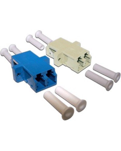 Адаптер оптический LC, SM, корпус SC, дуплексный LANMASTER LAN-2LC/S-AM-SM в Ессентуках Коннекторы Pintop.ru