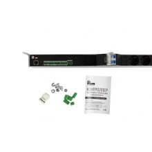 Блок силовых розеток с контроллером REM R-MC1-32-6x2S-A-1420-K