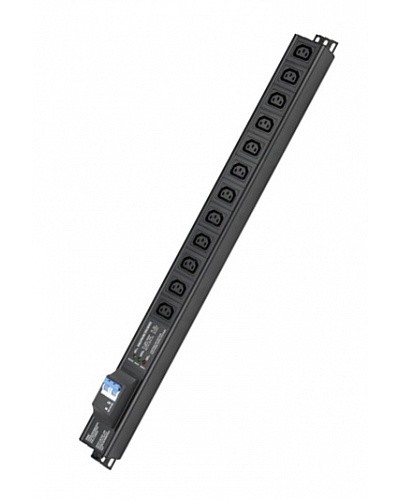 Блок распределения питания вертикальный для 19 шкафов DKC R5VIEC12CBOP в Ессентуках Блоки розеток Pintop.ru