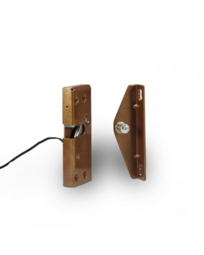 Замок электромеханический Promix-SM306.10 (коричневый) в Ессентуках Электромеханические замки Pintop.ru