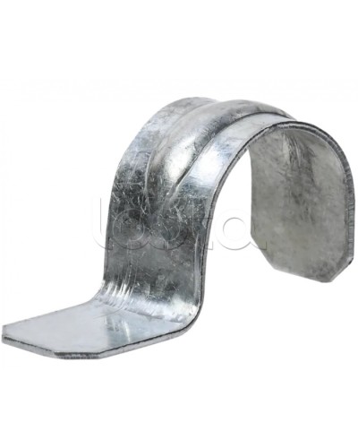 ELASTA Скоба метал. однолап. для монт. пистол. d=25-26мм IEK (ET-MP40D-SO-025-01-100) в Ессентуках Держатели, клипсы, скобы Pintop.ru