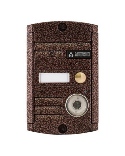 Видеопанель вызывная накладная цветная на 1 абонента с TM-считывателем Activision AVP-451 TM (PAL, медь) в Ессентуках Вызывные видеопанели малоабонентные Pintop.ru