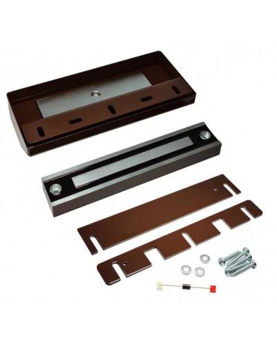 Электромагнитный замок влагозащищённый ALeko ALM-350FT (коричневый) в Ессентуках Электромагнитные замки Pintop.ru