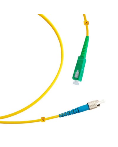 Шнур оптический simplex SC/APC-FC/UPC 9/125 sm 7м LSZH Cabeus FOP(s)-9-SC/APC-FC/UPC-7m в Ессентуках Патч-корды оптические Pintop.ru