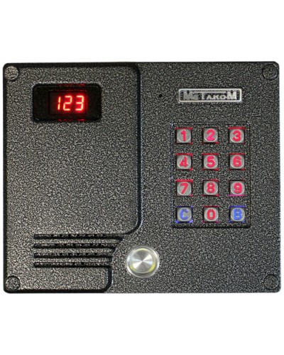 Блок вызова домофона Метаком MK2007-TM-EV в Ессентуках Блоки вызова многоабонентные Pintop.ru