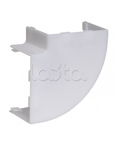 Поворот на 90 градусов 100х40 (2 шт/комп) Промрукав PR08.2849 в Ессентуках Аксессуары для кабель-канала Pintop.ru