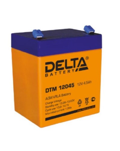 Аккумулятор свинцово-кислотный Delta DTM 12045 в Ессентуках Электротехническое оборудование Pintop.ru