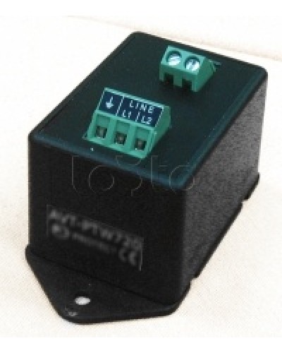 Трансформатор изолирующий с грозозащитой для витой пары Инфотех AVT-PTW720 в Ессентуках Видеоусилители, Модуляторы, Делители Pintop.ru