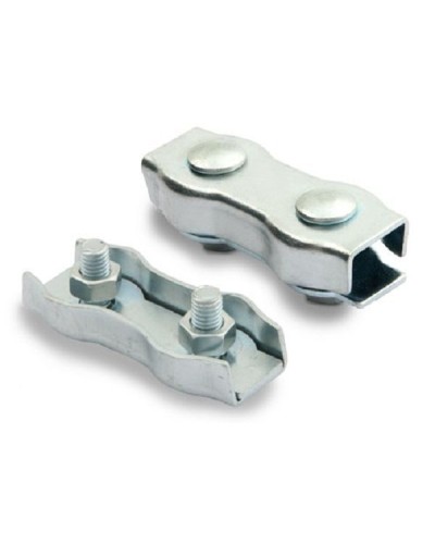 Зажим троса D3 двойной ПожТехКабель PTK-Accessories 890-501 в Ессентуках Трос и аксессуары Pintop.ru