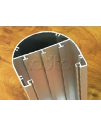 Колонна алюминевая под суппорт (односторонняя) 660мм Экопласт 70166 в Ессентуках Системы лючков и колонн Pintop.ru