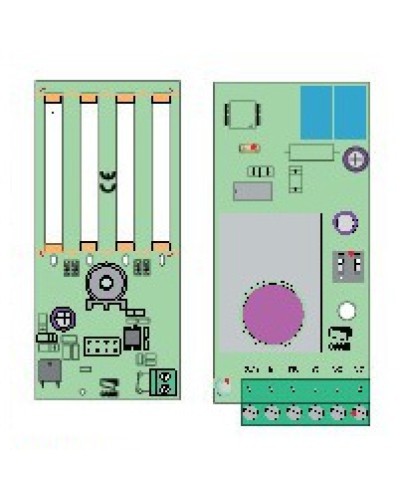 Плата TX DIW01 DBC01 Came 119RIR253 в Ессентуках Запчасти для шлагбаумов и автоматики Pintop.ru
