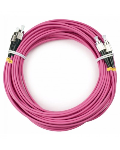 Шнур оптический duplex FC-FC 50/125 mm OM4 10м LSZH в Ессентуках Патч-корды оптические Pintop.ru