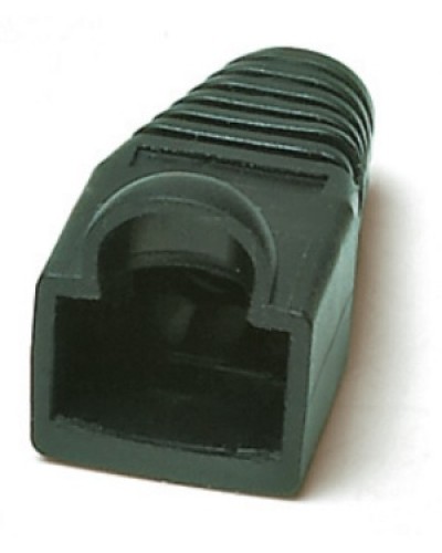 Изолирующий колпачок для разъемов RJ-45, черный (10 шт.) Hyperline BOOT-BK-10 в Ессентуках Коннекторы и разъемы Pintop.ru