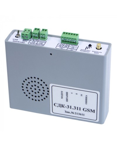 Блок контроля GSM Кристалл СДК-31.311GSM в Ессентуках Приемно-контрольные приборы Pintop.ru