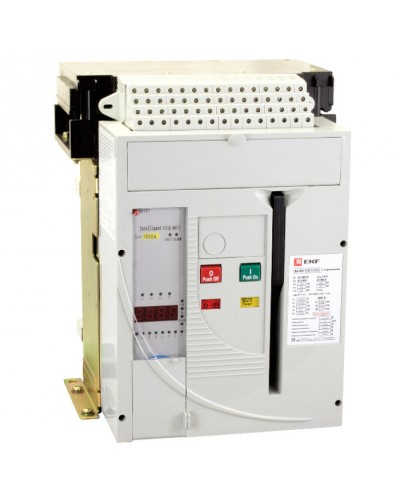 Автоматический выключатель ВА-450 1600/1000А 3P 55кА стационарный EKF (mccb450-1600-1000) в Ессентуках Электротехническое оборудование Pintop.ru