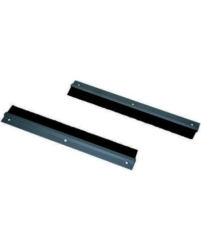 Ввод щеточный 19, 1U для настенных, напольных шкафов (черный) TLK-BRSH-1U-BK в Ессентуках Аксессуары для стоек и шкафов Pintop.ru