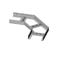 Угол горизонтальный 90° 100х50 (1,2) для лестничного лотка ПожТехКабель (650-500)